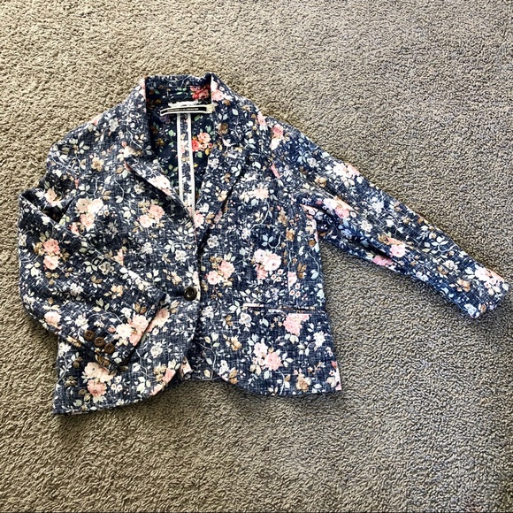 Anthro Daughter Of The Liberation Blazer Size 12 - Picture 2 of 4